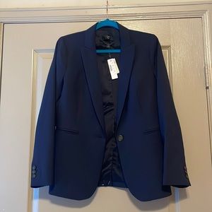 Parke blazer in Italian stretch wool NAVY